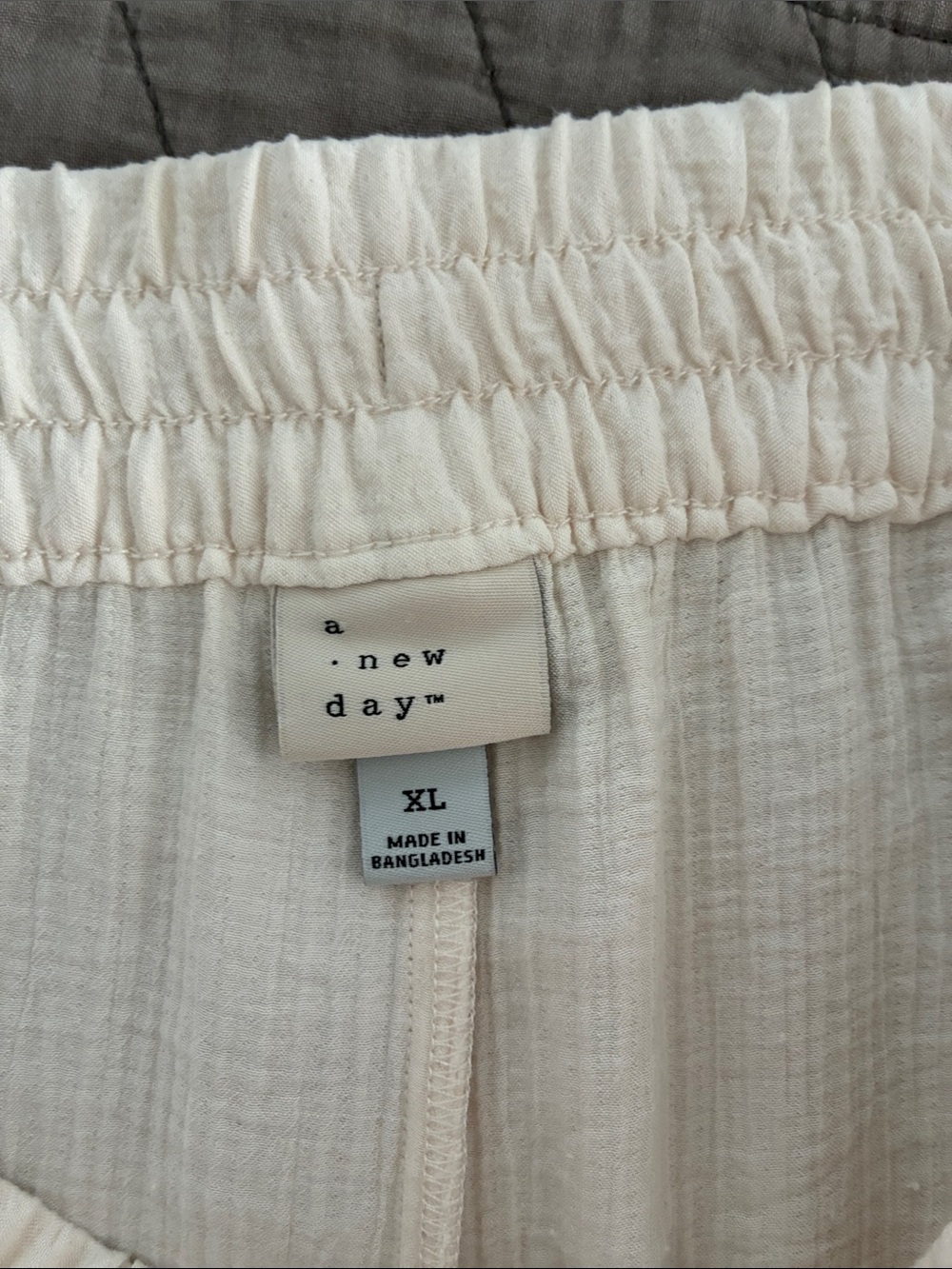 a new day Wide Leg Pants in Cream - Picture 3 of 3